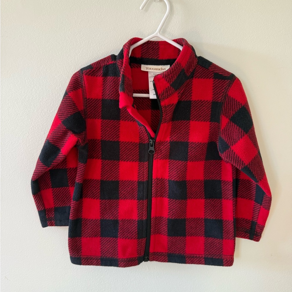 Toughskins Red and Black Checkered Jacket
